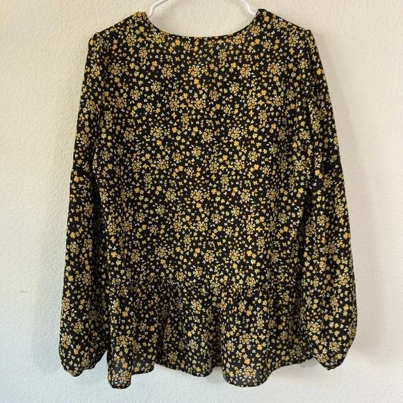 PLEIONE FLORAL BLOUSE, MEDIUM - Picture 2 of 4